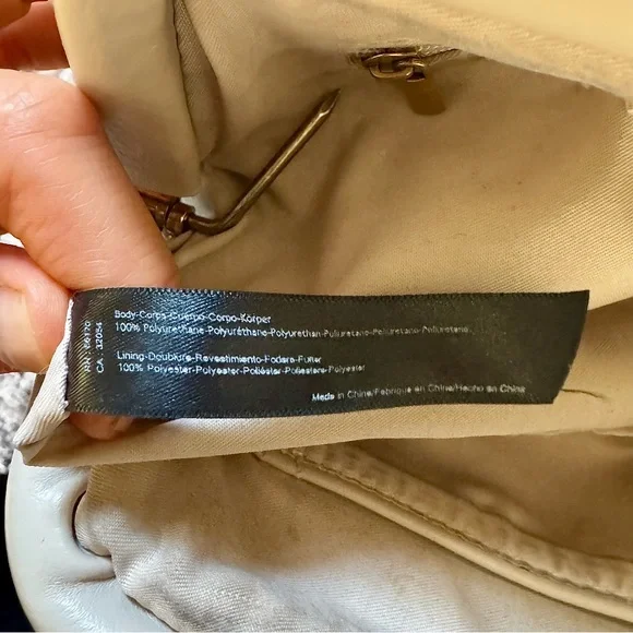 Anthropologie Oona Clutch Purse in Ivory With 2 Straps - Boho & Neutral Chic - Picture 3 of 9